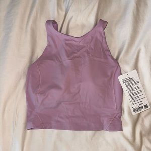 Lululemon High Neck Align Tank Top Mauve